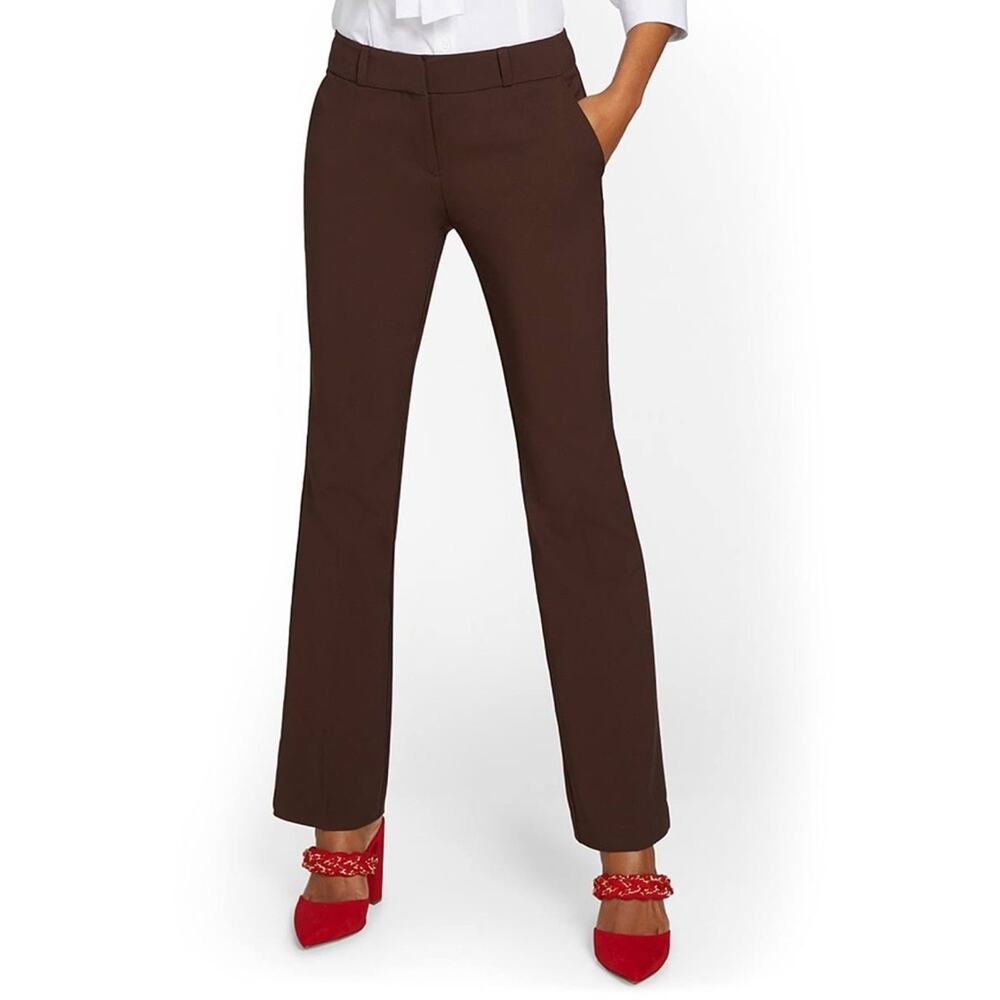 SPENCER TYLAR • Brown Bootcut Dress Pants Slacks